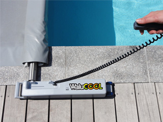 Image Manivelle motorisee 24V WALU MATIC pour couvertures Evolution et Starlight