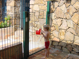Image Portillon a sceller pour barriere de securite et de protection AQUACLO