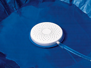 PoolStyle - Pompe de protection COVER SAVER pour couverture d'hiver hors-sol