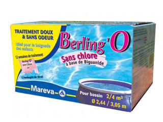 Image Desinfectant sans chlore BERLING'O piscine hors-sol 3 a 4m³