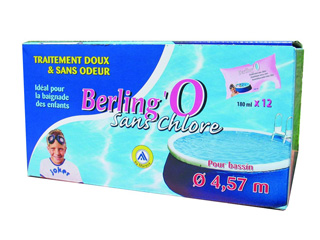 Image Desinfectant sans chlore BERLING'O piscine hors-sol 10 a 15m³