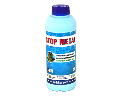 Image Sequestrant metaux piscine Mareva STOP-METAL bidon 1L