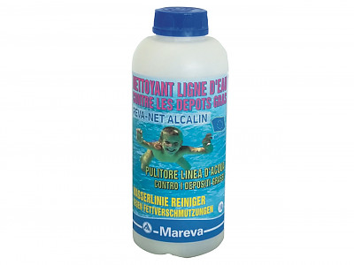 Image Nettoyant ligne d'eau piscine Mareva REVA-NET gel Alcalin bidon 1L