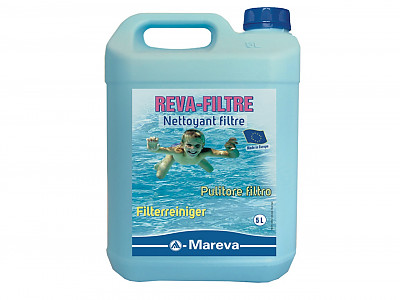 Image Nettoyant special filtre piscine REVA-FILTRE bidon 5L