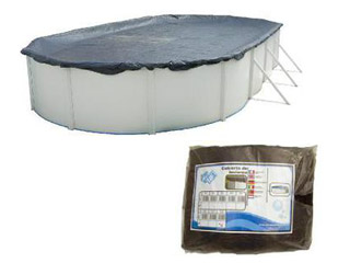 Image Couverture protection et hivernage Toi SWIMLUX piscine hors-sol ovale 1200 x 457cm