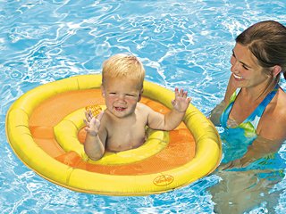 Image Aide a la nage bouee Kerlis BABY SPRING FLOAT pour piscine ou plage