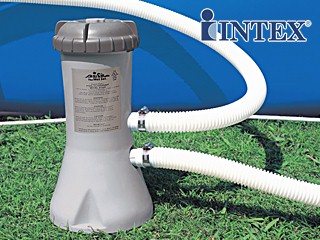 Image Epurateur a cartouche Intex CONFORT 3.8m³/h piscine hors-sol