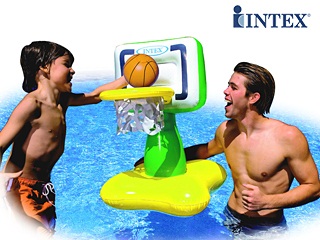 Image Jeu Intex gonflable BASKET BALL 81cm avec ballon