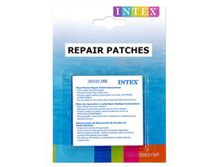 Image Kit de reparation Intex REPAIR PATCH lot de 6 feuilles 49cm²