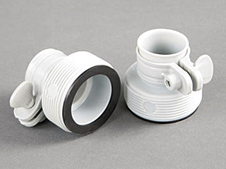 Image Pieces detachees Intex lot de 2 ADAPTATEURS Ø32/38mm pour epurateur a cartouche ou filtre a sable Intex