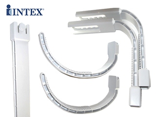 Image Crochet de skimmer avec glissiere INTEX 10520 pour piscines autoportante