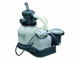 Image Groupe de filtration Intex PUR debit 6m³/h puissance 0.50CV pour piscine jusqu'a 36m3