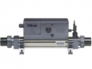 Image Rechauffeur Vulcan ANALOGUE Titane 3kW Mono piscine hors-sol et enterree