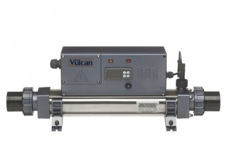 Image Rechauffeur Vulcan DIGITAL Titane 9kW Tri piscine hors-sol et enterree
