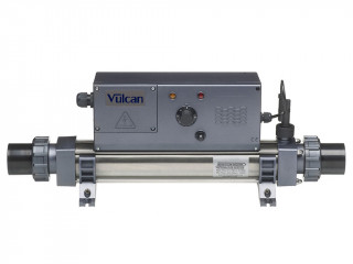 Image Rechauffeur Vulcan ANALOGUE Titane 6kW Tri piscine hors-sol et enterree