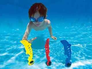 Image Jeu de plongee Intex 3 DAUPHINS colores