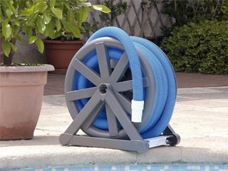 Image Enrouleur piscine avec 9 metres de tuyau flottant