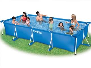 Piscines tubulaires rectangulaires Intex