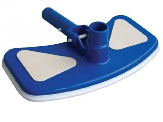Image Tete de balai lestee pour piscine liner DEMI LUNE a depression