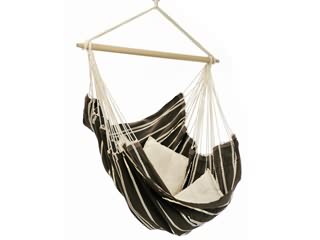 Image Chaise suspendue hamac Amazonas Brasil coloris mocca 160 x 130cm