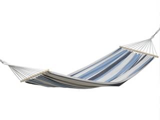 Image Hamac Amazonas a baguettes Samba coloris marine 210 x 140cm
