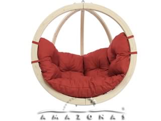 Image Balancelle Amazonas GLOBO KIDS CHAIR RED 94,5 x 94 x 50cm coloris rouge