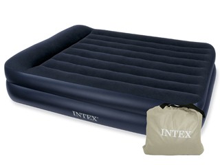 Image Matelas Airbed gonflable Intex REST BED 203 x 157 x 47cm avec gonfleur electrique integre