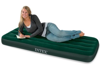 Intex - Airbed gonflable DOWNY BED Intex 191 x 76 x 22cm