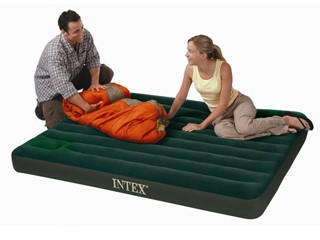 Image Airbed gonflable DOWNY BED Intex 191 x 137 x 22cm