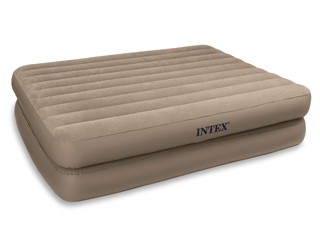 Image Matelas Airbed gonflable COMFORT Intex 203 x 152 x 48cm avec gonfleur electrique integre