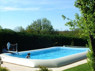 Image Kit piscine hors-sol autoportante Zodiac HIPPO 40 rectangulaire 11.80 x 7.70 x 1.25m