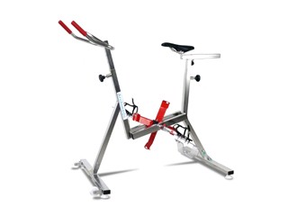Image Aquabike Archimede OPTIMA PRO cadre inox satine pour piscine