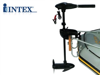 Image Moteur electrique Intex RPM pour bateau gonflable CHALLENGER 3, SEAHAWK 2 + 3 + 4 et MARINER 3 + 4