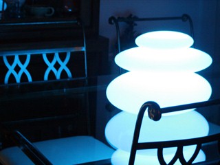Image Lampe sans fil Loon EZ LITE STOONS a LED 28x35cm pour piscine et jardin