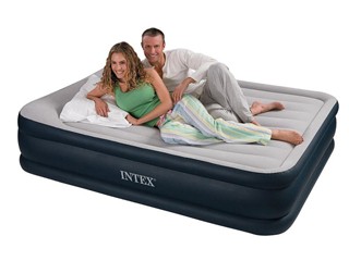 Image Matelas Airbed gonflable Intex DELUXE REST BED 203 x 157 x 48cm