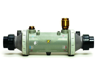 Image Echangeur multitubulaire Zodiac HEAT LINE nu 20kW pour bassin jusqu'a 50m³