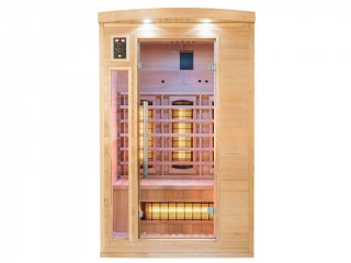 Image Sauna infrarouge cabine 2 places APOLLON QUARTZ