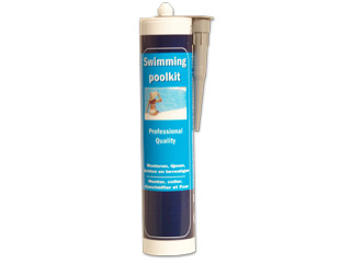 Image Cartouche mastic colle hybride etanche elastique SWIMMING POOLKIT coloris gris