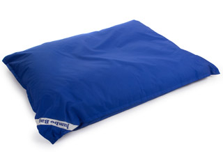 Image Coussin geant Jumbo Bag THE ORIGINAL 130 x 170cm coloris bleu