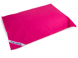 Image Coussin geant Jumbo Bag THE ORIGINAL 130 x 170cm coloris rose