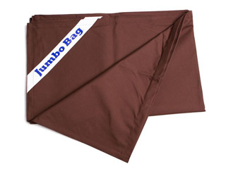 Image Housse de remplacement pour Jumbo Bag THE ORIGINAL coloris chocolat