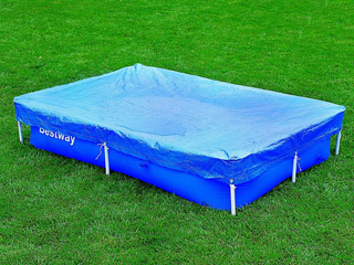 Image Bache d'hivernage Bestway STEEL PRO 404 x 214cm pour piscine 400 x 211 x 81cm