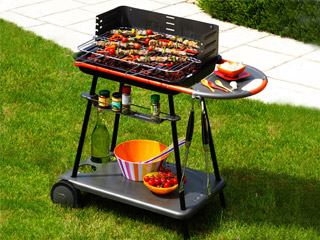 Image Barbecue Somagic QOOKA A540 au charbon de bois