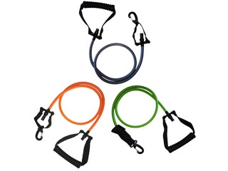 Image Elastiques aquafitness Waterflex AQUATICA MEDIUM coloris vert moyenne resistance