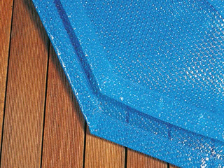 Image Couverture d'ete a bulles BWT myPOOL P-280 bordee pour piscine bois OCTO 440
