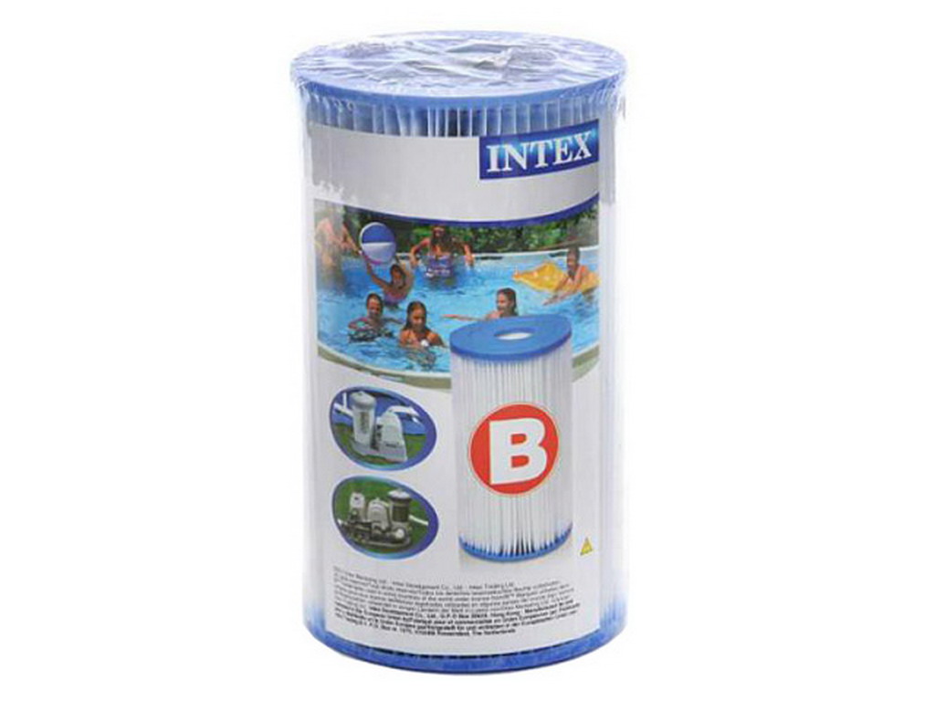 PureFlow® Filtre à Cartouche Premium Pour Piscine - Compatible Intex Type B (28633, 28635...) - Volume Filtration X250 - Fabriqué En Allemagne