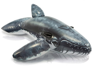 Image Animal gonflable Intex BALEINE BLEUE dimensions 152 x 114cm pour piscine ou plage