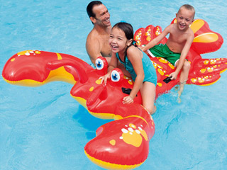 Intex - Animal gonflable Intex HOMARD dimensions 213 x 137cm pour piscine ou plage