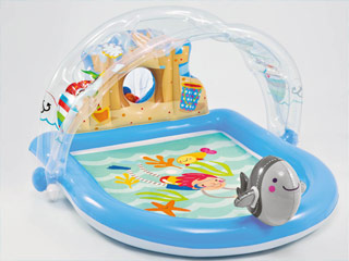 Aire de jeux gonflable Intex