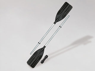 Image Paire de rames pagaie Intex ALUMINIUM avec anneaux de retenue pour bateau gonflable